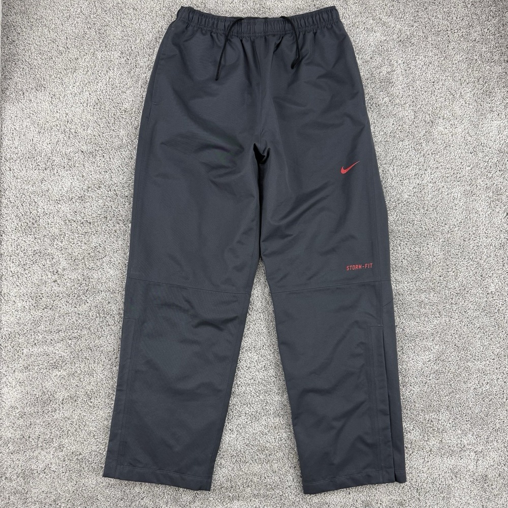 Nike Golf Storm-Fit Pants Men's L Gray Performance Waterproof Windproof